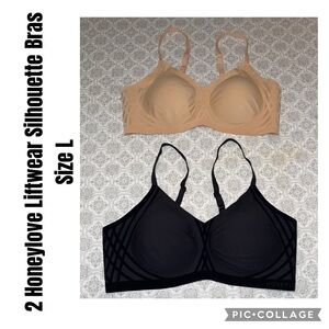 Honeylove Liftwear Silhouette 2 Bras Size L